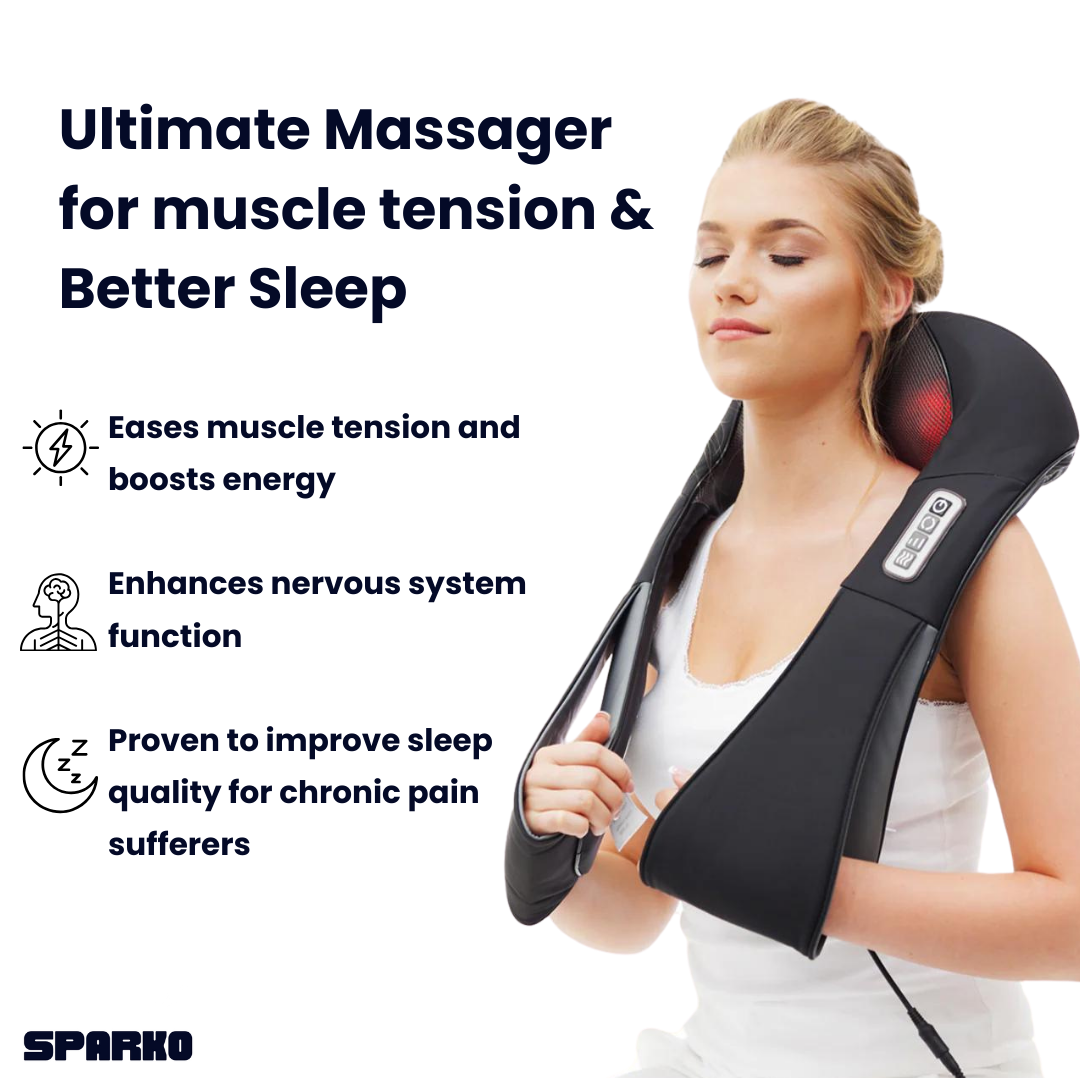 Sparko™  Heated Shiatsu Massager